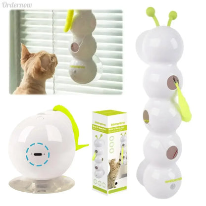 PurrWhirl – Interactive Cat Toy with Worm Motion