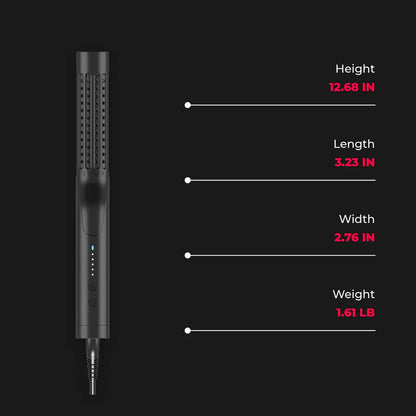 TYMO Airflow™ 2-in-1 Hair Straightener & Curler with Airflow Technology