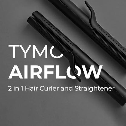 TYMO Airflow™ 2-in-1 Hair Straightener & Curler with Airflow Technology