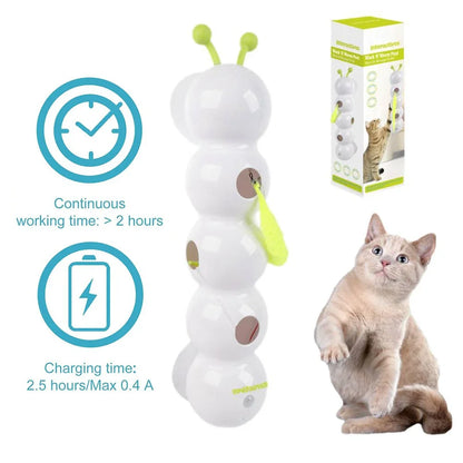 PurrWhirl – Interactive Cat Toy with Worm Motion